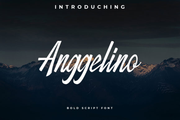 Anggelino: A Handwritten Font for Editorial Soul