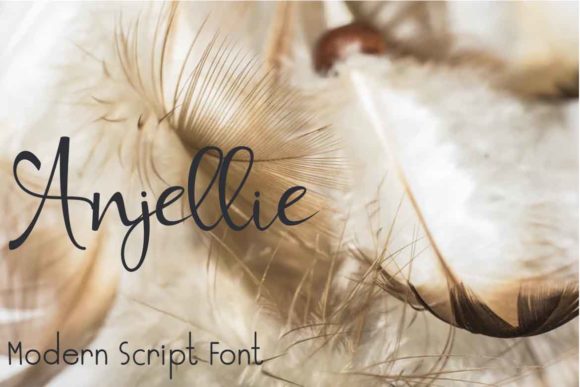 Anjellie: A Delicate Handwritten Font for Elegant Branding