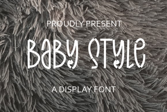 Baby Style Font for Editorial Design