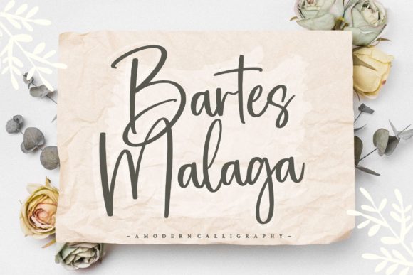 Bartes Malaga: The Handwritten Font That Elevates Campaigns