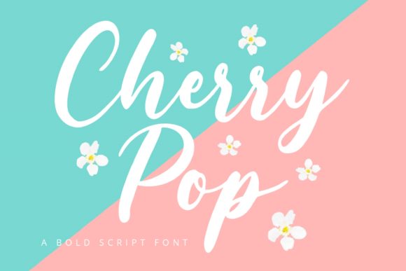 Cherry Pop: A Handwritten Font for Editorial Design