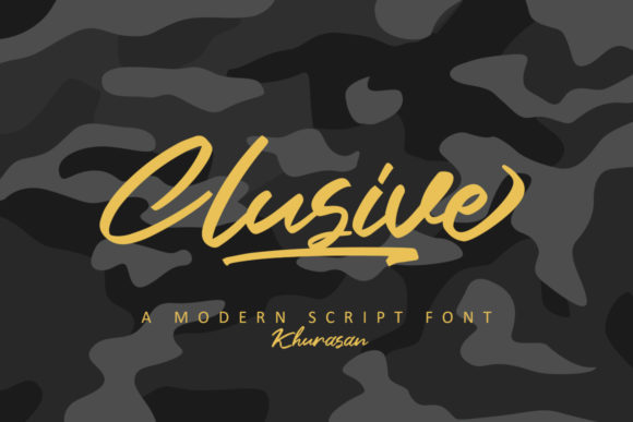 Clusive Font: A Modern Script for Campaigns