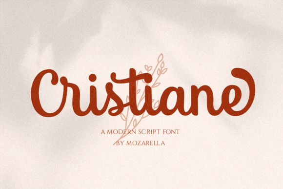 Cristiane Font: A Versatile Script for Crafters