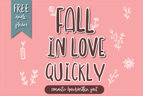 Fall in Love Quickly: A Handwritten Font for Editors