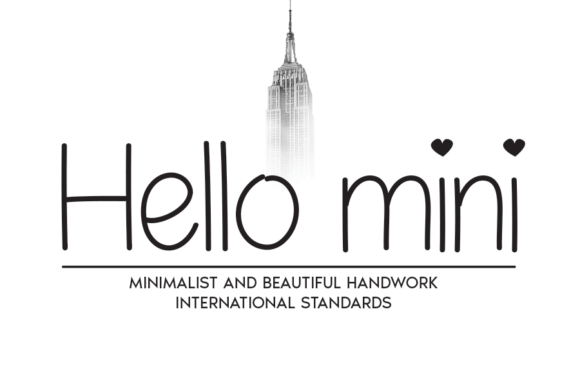 Hello Mini: A Handwritten Typeface for Digital Design