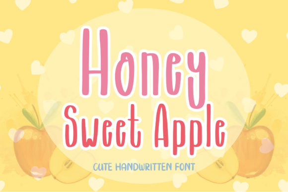 Honey Sweet Apple Font for Makers