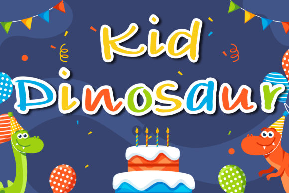 Kid Dinosaur: A Playful Font for Branding