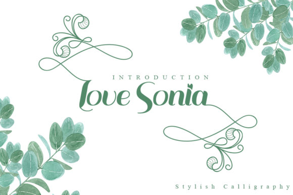 Love Sonia: A Script Font for Editorial Elegance