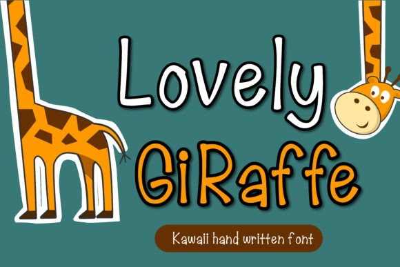 Lovely Giraffe: A Playful Handwritten Font for Web Design