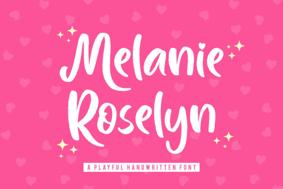Melanie Roselyn: A Script Font for Elegant Branding