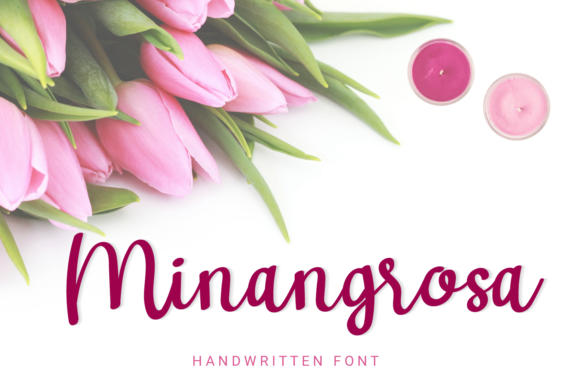 Minangrosa: A Handwritten Font for Web Design