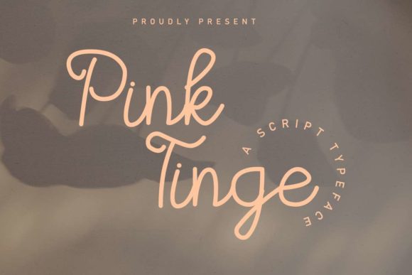 Pink Tinge Font: Elevating Web Design with Elegant Script
