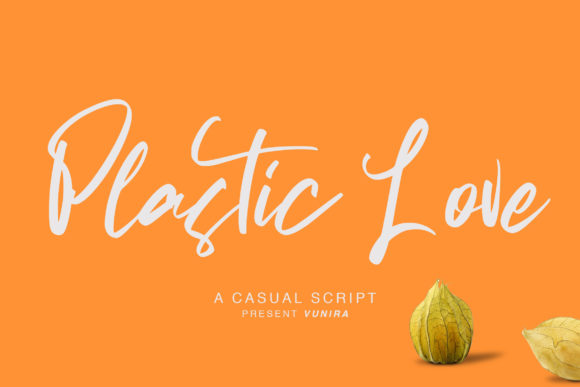 Plastic Love: A Handwritten Font for Editorial Design
