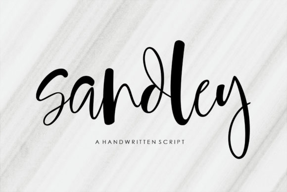 Sandley: A Handwritten Font for Authentic Campaigns
