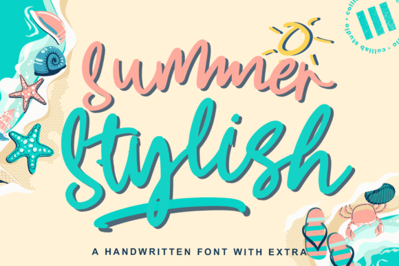 Summer Stylish Font for Handmade Creators