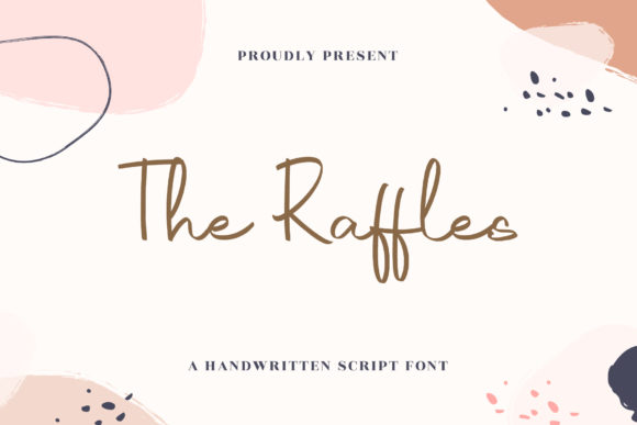 The Raffles: A Handwritten Font for Branding